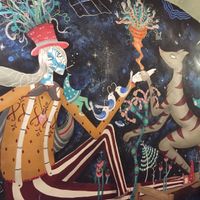 Inside  at no bones in Krakow