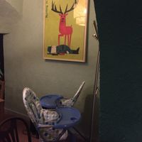 Inside bistro at no bones in Krakow