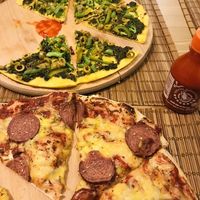 Pizza at no bones in Krakow