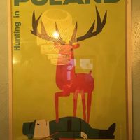  Cool artwork  at no bones in Krakow