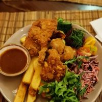 Breaded Mushrooms  at no bones in Krakow