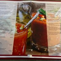 Vegane Karte  at Kartoffelhaus in Freiburg