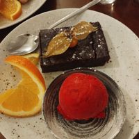 Brownie at Kartoffelhaus in Freiburg