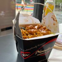 Regular box of noodles with tofu and veg  at Dr Noodles - Upperkirkgate in Aberdeen