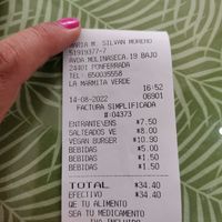 Factura at La Marmita Verde in Ponferrada
