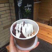 pancake with acaí at Purple Soul in Frankfurt