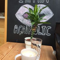 Pretty good Cappuccino  at Purple Soul in Frankfurt