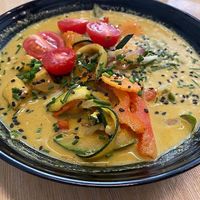 Yellow curry at Tajfun in Wroclaw