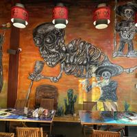 Inside. It really has character.  at Maybe Later in Siem Reap