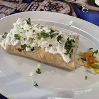 Burrito, made vegan, $6.50  at Maybe Later in Siem Reap