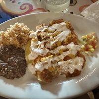 Vegan enchiladas   at Maybe Later in Siem Reap