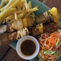 Skewers   at Robinson Bungalows in Sihanoukville