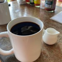 Khmer coffee with coconut cream   at Robinson Bungalows in Sihanoukville