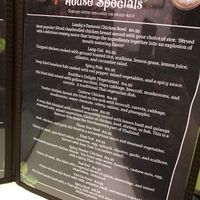 House Specials. 
Buddah’s Delight
Other veg/tofu options.  at Thai Cafe in Jackson