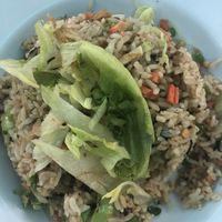 Seaweed fried rice  at Chef Wong Vegetarian 黄师傅 in Petaling Jaya
