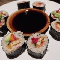 Nori rolls at Paradiso in Ubud