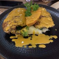 Seitan steak  at Paradiso in Ubud