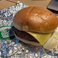 Classic moo-less burger at BRGR - Great Western Rd in Glasgow