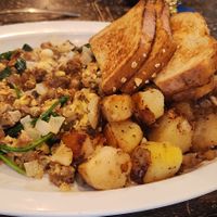 Vegan Joe's scramble at Cafe Soleil in El Sobrante