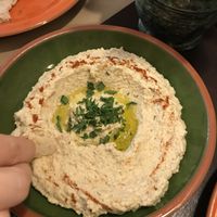 Hummus at Yallah in Lisbon