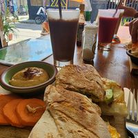  at Good Vibes Cafe in Montanita