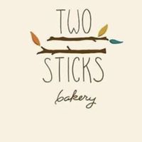 Logo at Two Sticks Bakery in Bloomington