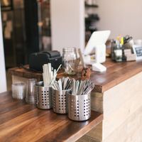 Inside! at Two Sticks Bakery in Bloomington