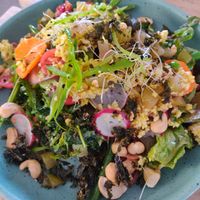 Cale salad at Es Taller in Valldemossa