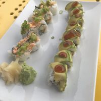 Sushi rolls at Bachi in Charlotte