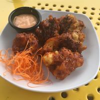 Teriyaki cauliflower wings at Bachi in Charlotte