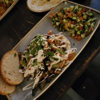 Austernpilz Sharwama at Kuli Alma in Frankfurt