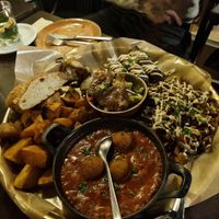 Main sharing plate at Kuli Alma in Frankfurt