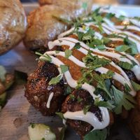 Kabab Close up at Kuli Alma in Frankfurt