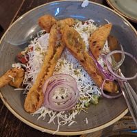 Fattoush-Salat at Kuli Alma in Frankfurt