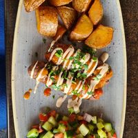 Veganes Kebab at Kuli Alma in Frankfurt