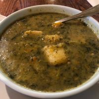Caribbean Style Pepper Pot Soup (vegan) at Coconuts in Palo Alto