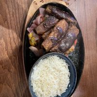 Vegan ribs  at The Ship in Paignton