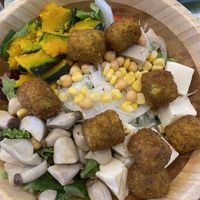 I must say the falafel is infinitely better when eaten in person and heated up!  at Salady - Dangsan in Seoul