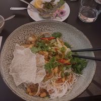 Vegan Bun thit xao xa at Vi Viet in Gothenburg