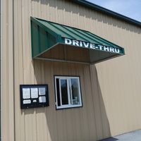 Drive Thru at Pisgah Coffee Roasters in Pisgah Forest