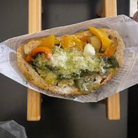 Pizzadillo mit Gemüse und Käse (vegetarisch)  at Pizzadillo in Gran Canaria