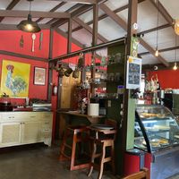 inside at Orchid Coffee & Restaurant in Monteverde