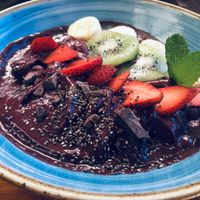 Acai bowl at Orchid Coffee & Restaurant in Monteverde