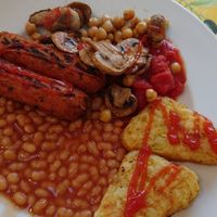 Vegan Breakfast at Cafe One in Blyth