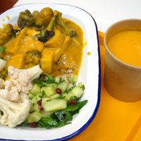 Vegeta bowl at Vegeta - Rue Saint-Augustin in Paris