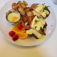 Vegan brunch! These are the tofu bennies at Roughage Eatery in Winnipeg