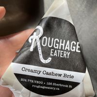 Creamy cashew Brie. So. Good.  at Roughage Eatery in Winnipeg