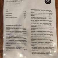 Request vegan when ordering. at This Borderland in Preston