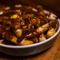 Poutine  at This Borderland in Preston
