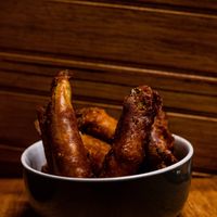 Deep Fried Pickles  at This Borderland in Preston